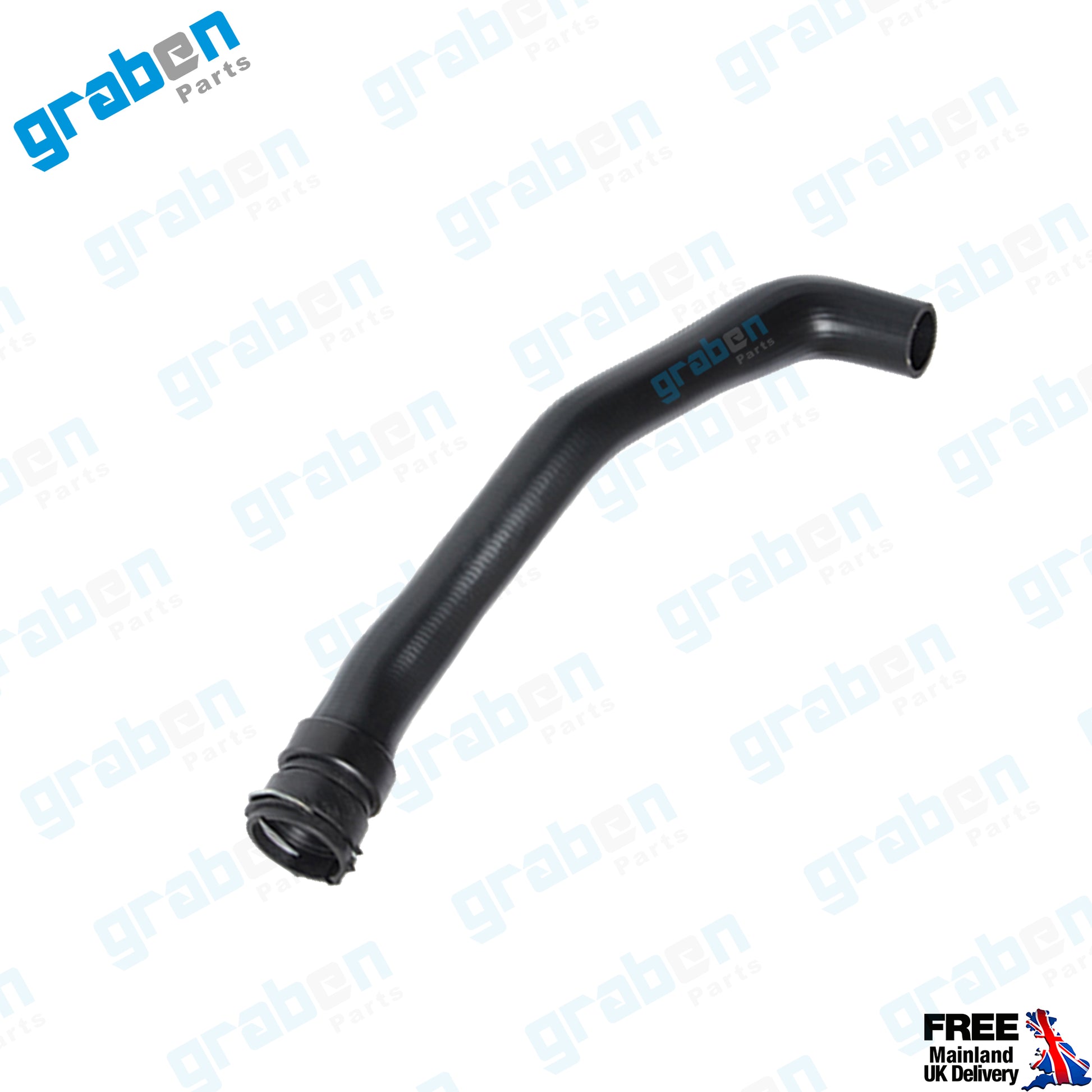 Grabenparts_Radiator Upper Hose For Fiesta V 1.25/ 1.4/ 1.6 16V Fusion 1.4 / 1.6 2S6H8B274AG_