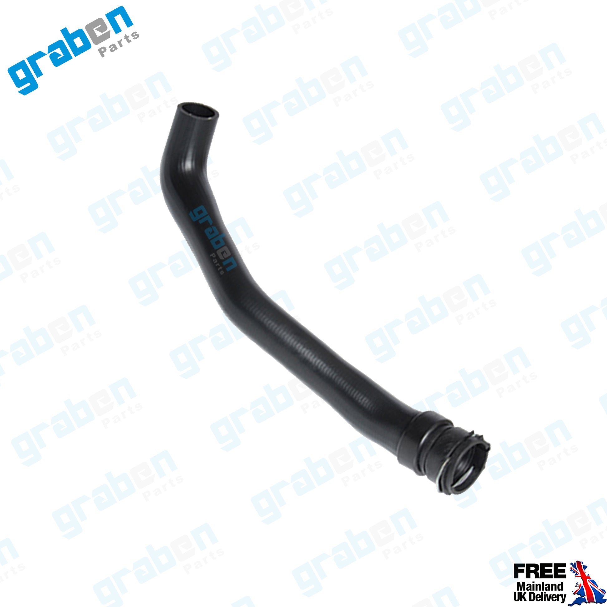 Grabenparts_Radiator Upper Hose For Fiesta V 1.25/ 1.4/ 1.6 16V Fusion 1.4 / 1.6 2S6H8B274AG_