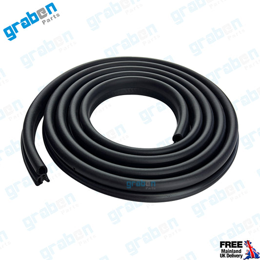 Grabenparts_Rear Boot Trunk Rubber Seal Weatherstrip For Volkswagen Golf 5 Golf 6 Golf 7 2003-2020_5GM827705A, 5G6827705E, 5G6827705C, 1K6827705B, 1K6827705B9B9_