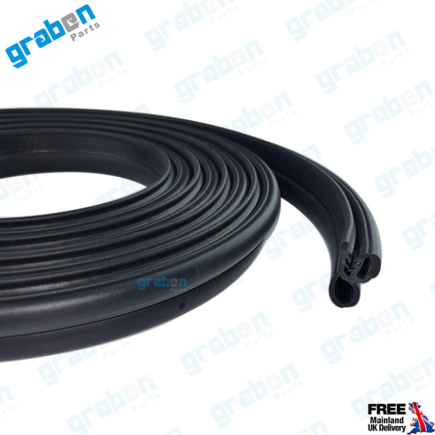 Grabenparts_Rear Boot Trunk Rubber Seal Weatherstrip For Volkswagen Golf 5 Golf 6 Golf 7 2003-2020_5GM827705A, 5G6827705E, 5G6827705C, 1K6827705B, 1K6827705B9B9_