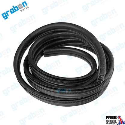 Grabenparts_Rear Door Rubber Seal Weatherstrip For Ford Focus MK3 5 Doors 2011-2018 _1750005, BM51A20530AF_