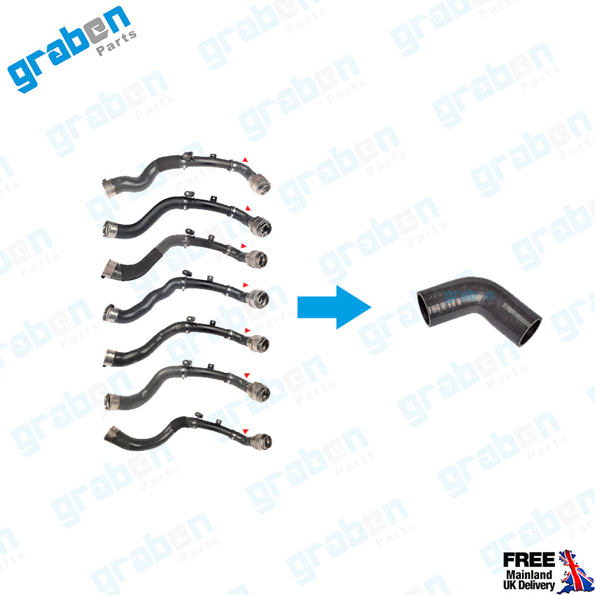 Grabenparts_Turbo Hose For Nissan Qashqai II 1.3 Dig-T / Dacia Duster / Renault Clio V 1.3 Tce 144602115R_