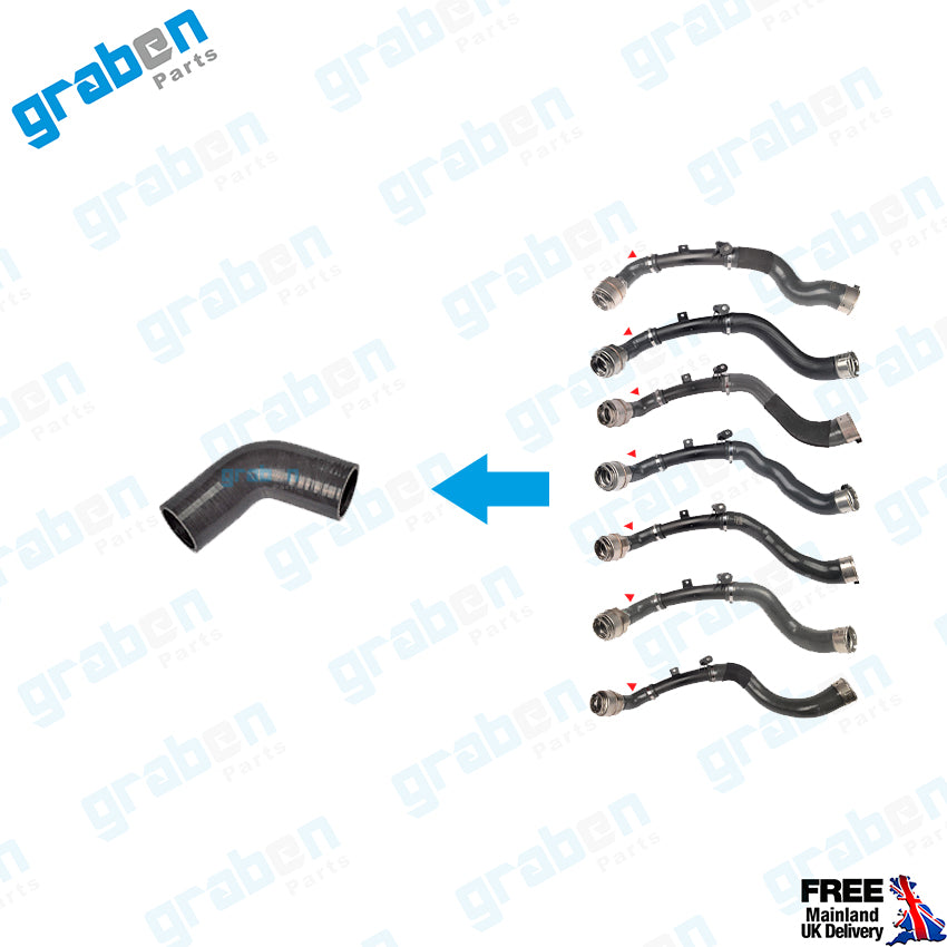 Grabenparts_Turbo Hose For Nissan Qashqai II 1.3 Dig-T / Dacia Duster / Renault Clio V 1.3 Tce 144602115R_