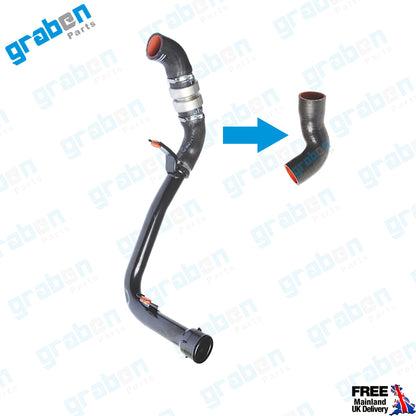 Grabenparts_Turbo Intercooler Hose Pipe For Boxer / Jumper III 2.2 HDI 1606660380 1366746080_