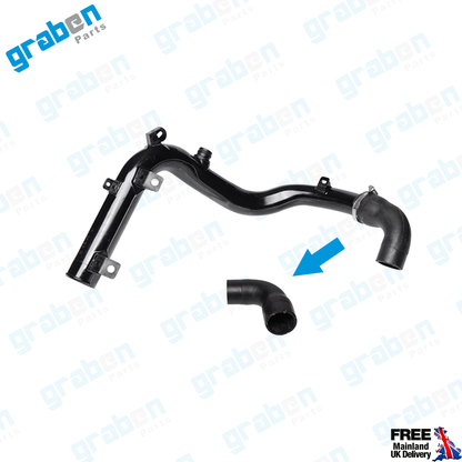 Grabenparts_Turbo Intercooler Hose Pipe For Vauxhall Astra H MK5 1.3 CDTi 2004-2010 835542_