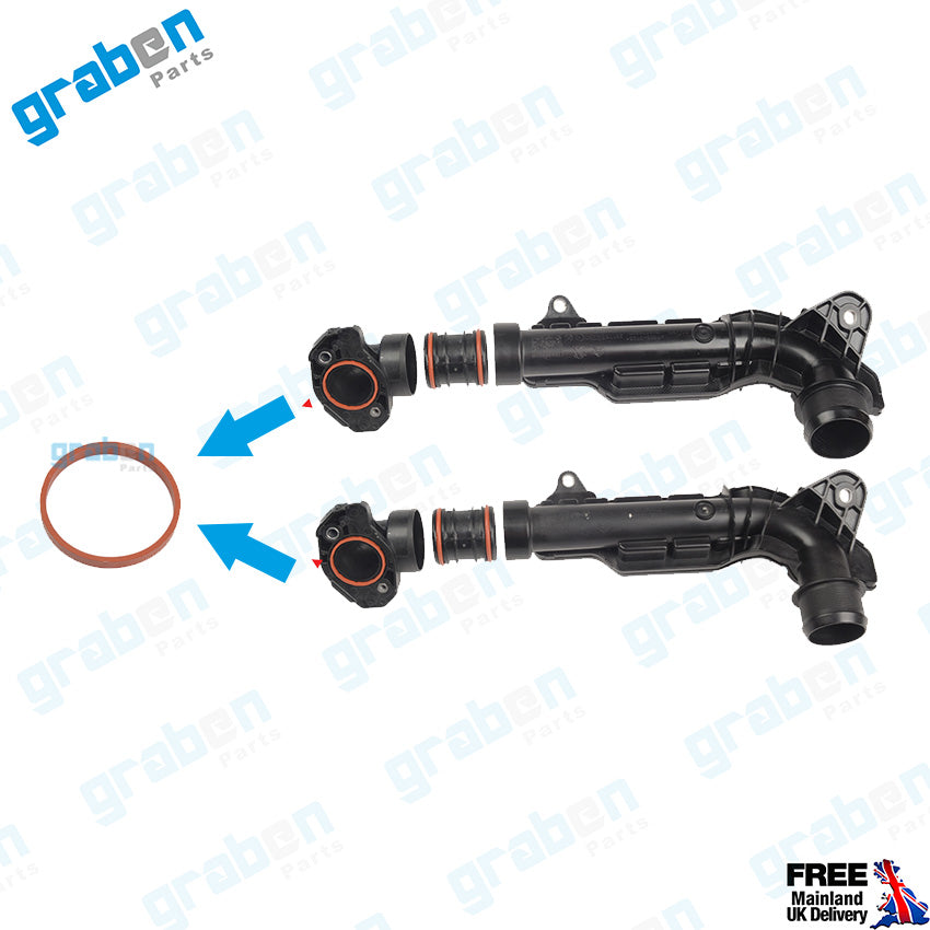 Grabenparts_Turbo Pipe Gasket For Citroen Peugeot Vauxhall Ford Opel 1.5D 9810958280 3647602_