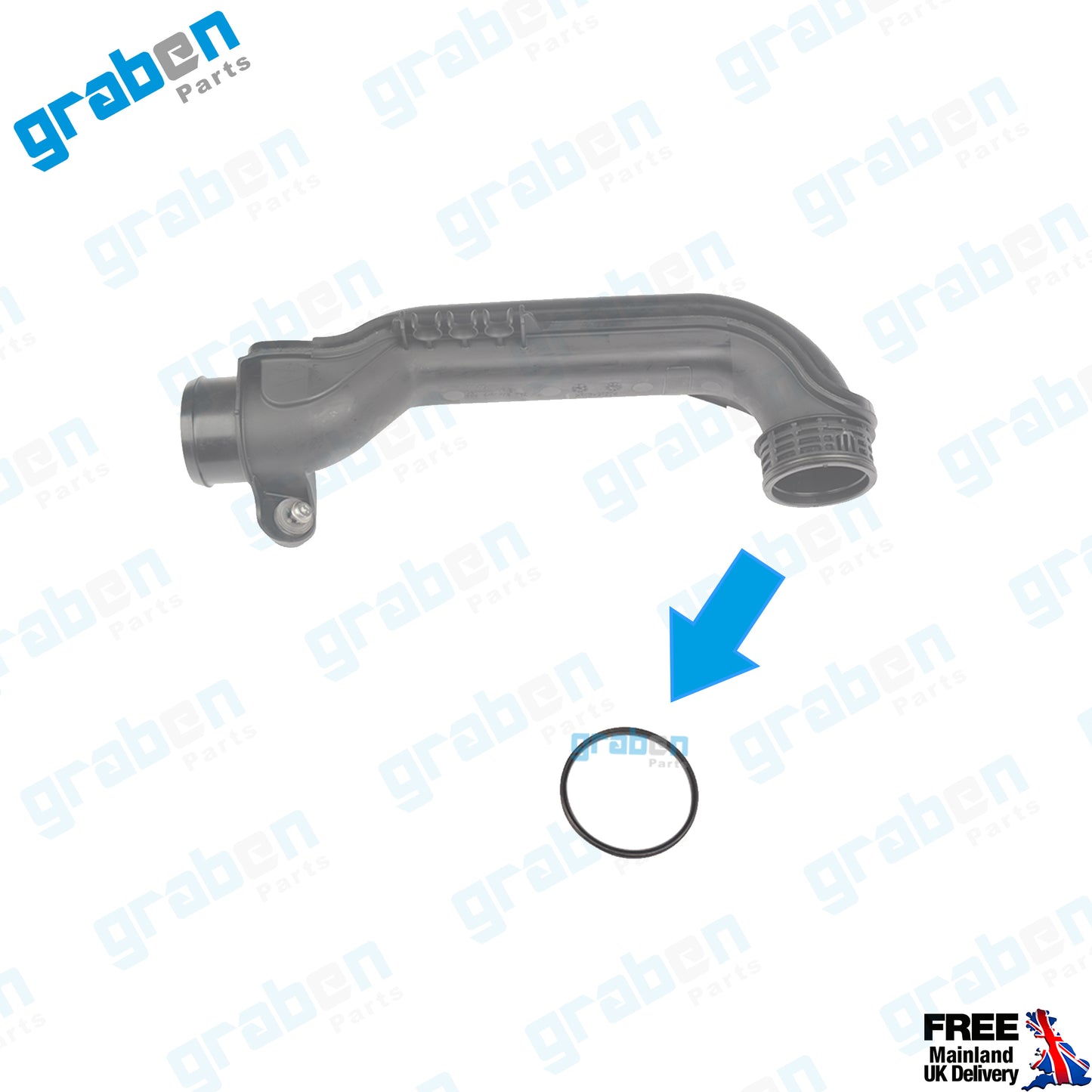 Grabenparts_Turbo Pipe Gasket Seal For Audi / Seat / Skoda / Volkswagen 3C0145770E_