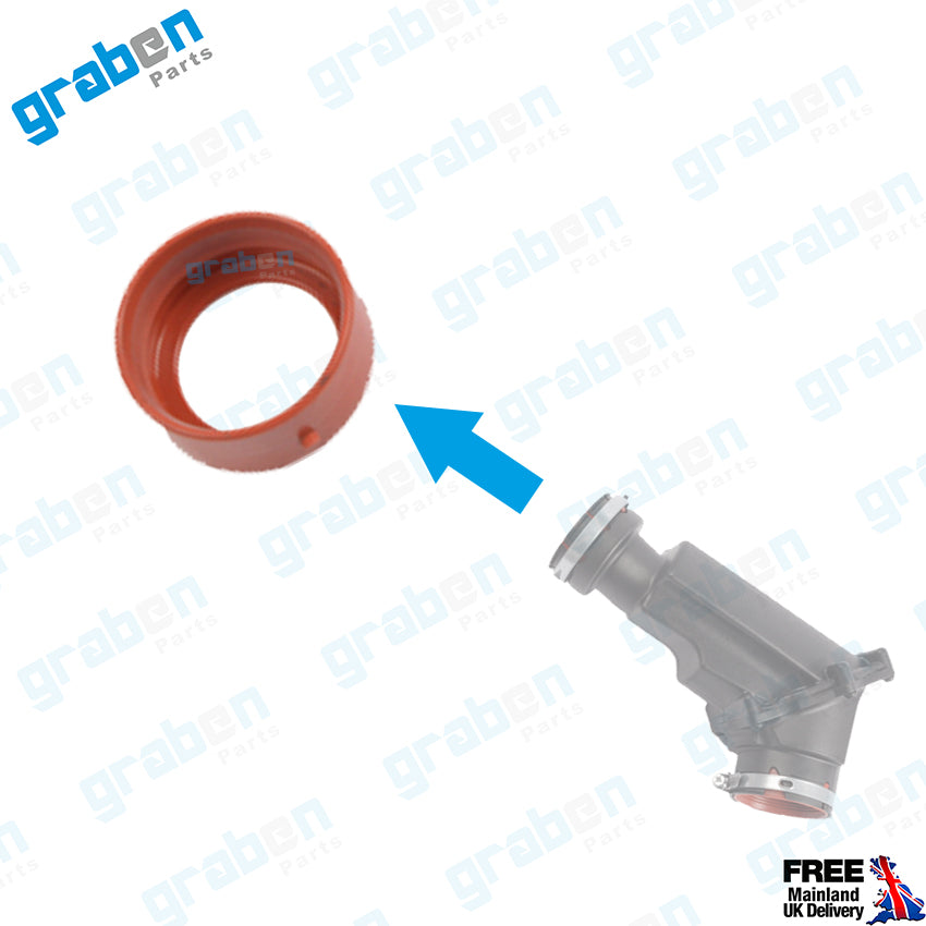 Grabenparts_Turbo Pipe Gasket Seals For Volvo S60 / V70 2.4D 30778629 30778628 Upper&Lower_