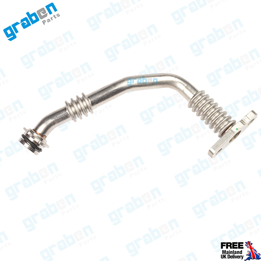 Grabenparts_Turbocharger Oil Return Pipe For Audi Seat Volkswagen 1.6 2.0 Diesel 04L145736E_