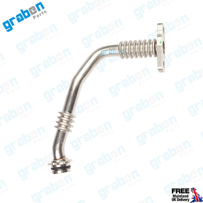 Grabenparts_Turbocharger Oil Return Pipe For Audi Seat Volkswagen 1.6 2.0 Diesel 04L145736E_