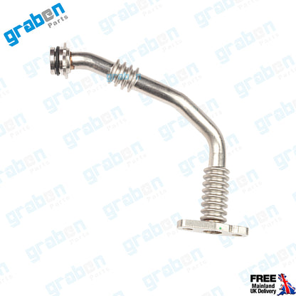 Grabenparts_Turbocharger Oil Return Pipe For Audi Seat Volkswagen 1.6 2.0 Diesel 04L145736E_
