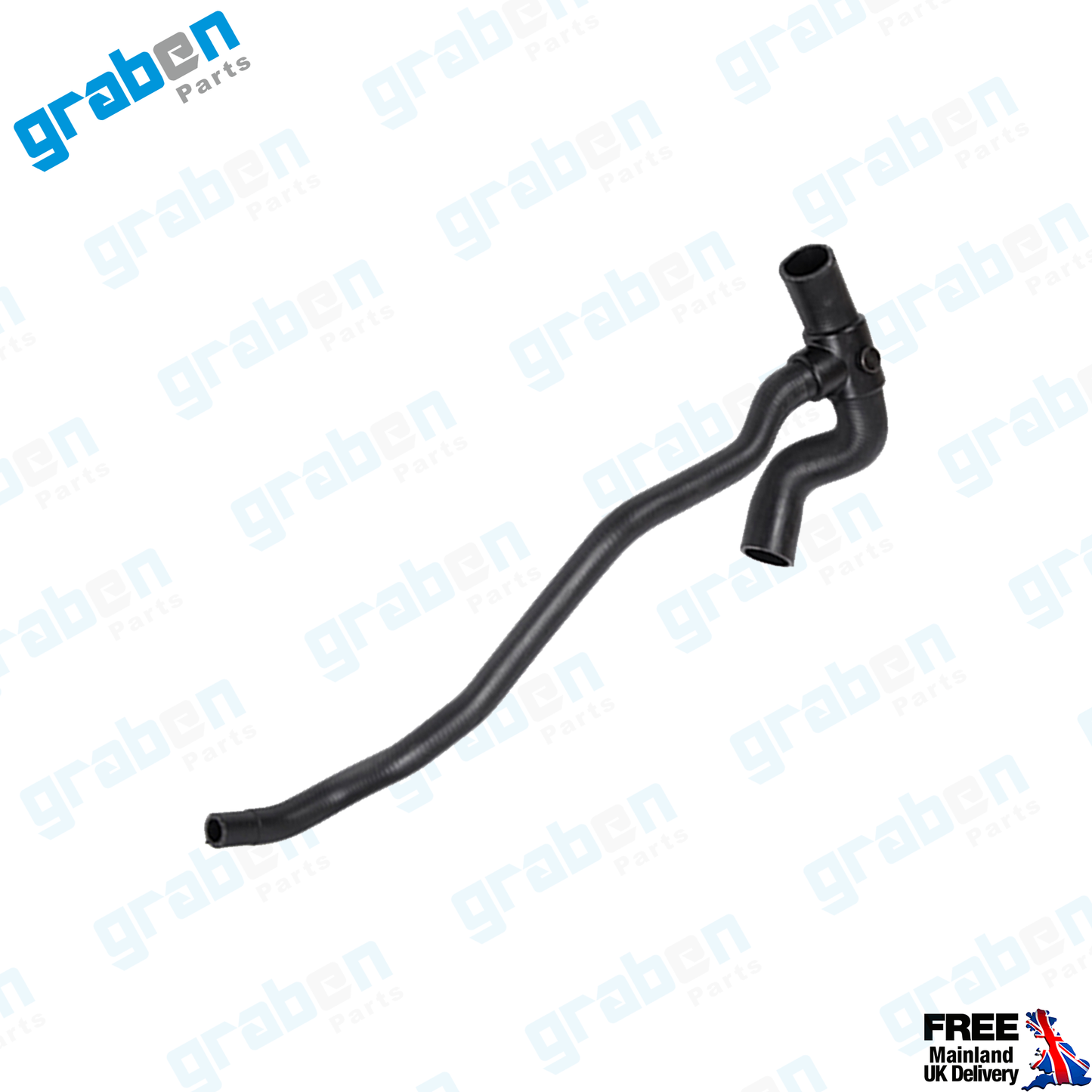 Grabenparts_Upper Radiator Hose Pipe For Opel / Vauxhall Corsa MK3 (D) 1.4 2006-2014 1337806_