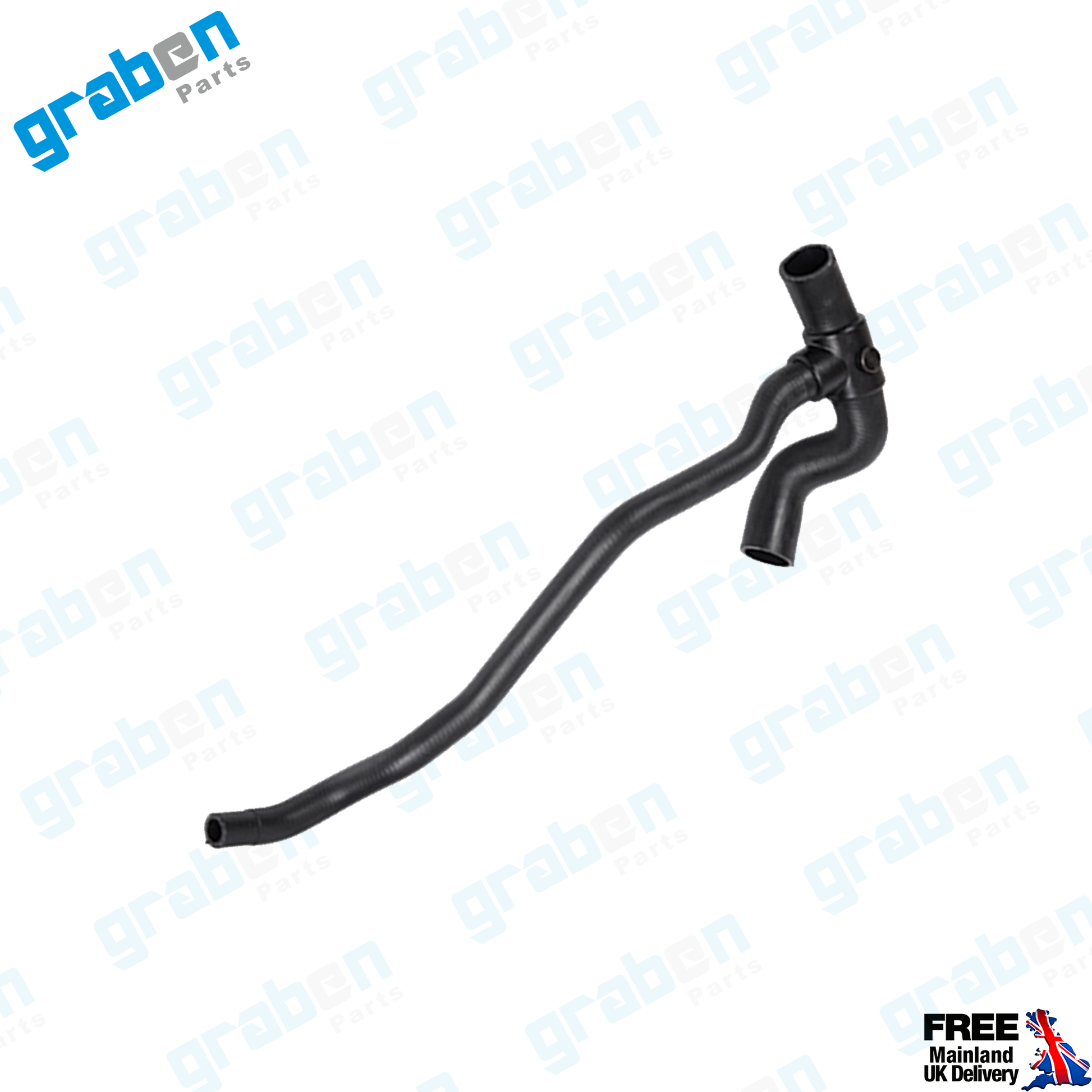 Grabenparts_Upper Radiator Hose Pipe For Opel / Vauxhall Corsa MK3 (D) 1.4 2006-2014 1337806_