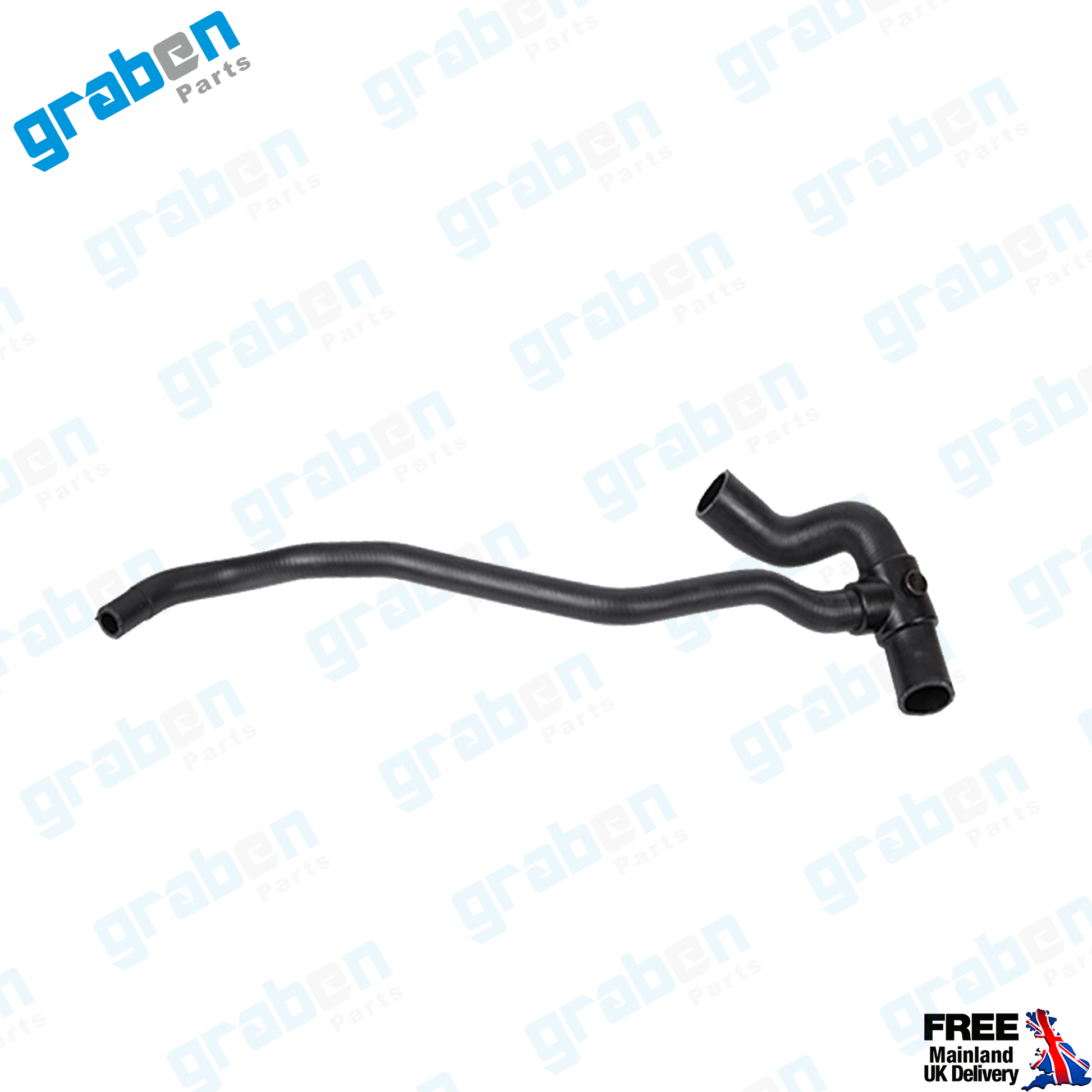 Grabenparts_Upper Radiator Hose Pipe For Opel / Vauxhall Corsa MK3 (D) 1.4 2006-2014 1337806_