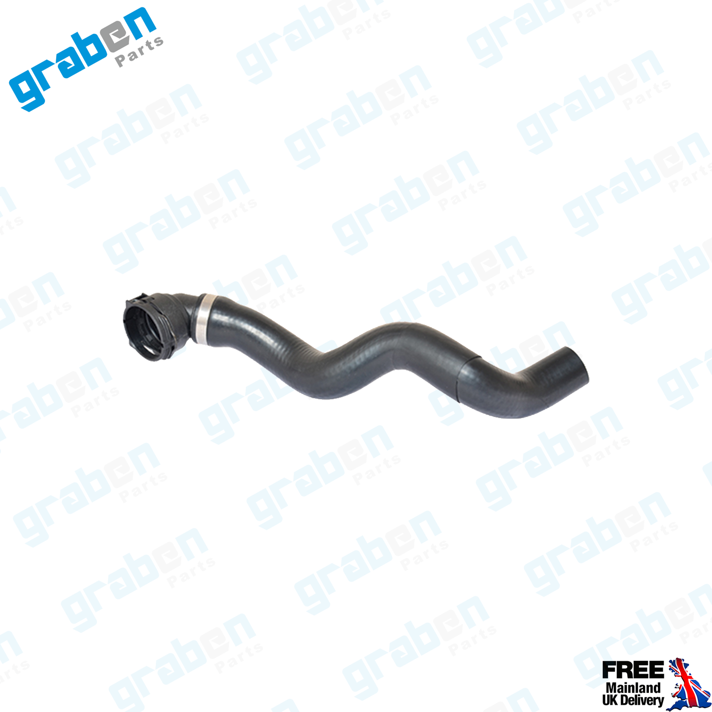 Grabenparts_Upper Radiator Hose Pipe For Vauxhall Corsa MK3 1.3 CDTi (D) 75HP 2006+ 1337834_