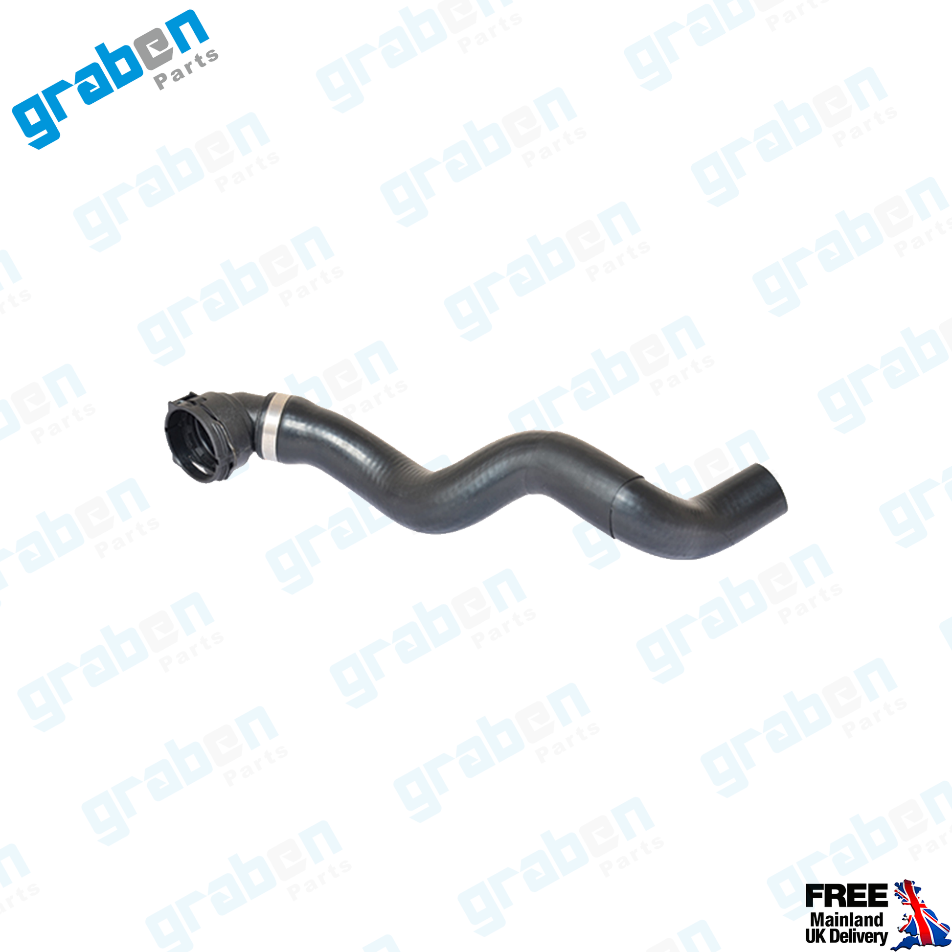 Grabenparts_Upper Radiator Hose Pipe For Vauxhall Corsa MK3 1.3 CDTi (D) 75HP 2006+ 1337834_