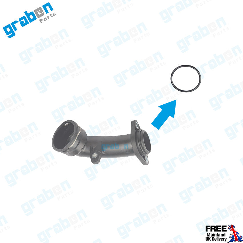 Grabenparts_Water Pump Pipe For Mercedes Sprinter 906 907 910 2.2 Diesel 6512000151_