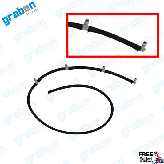 INJECTOR LEAK-OFF RETURN PIPE FOR FIAT DUCATO IVECO DAILY 2.3 JTD 500392262