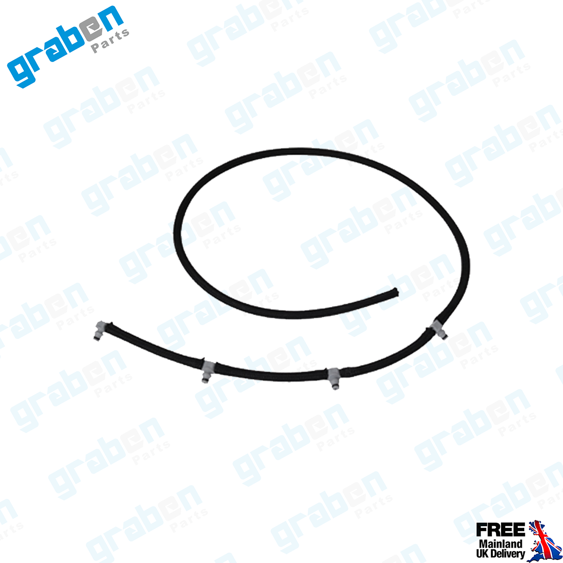 INJECTOR LEAK-OFF RETURN PIPE FOR FIAT DUCATO IVECO DAILY 2.3 JTD 500392262