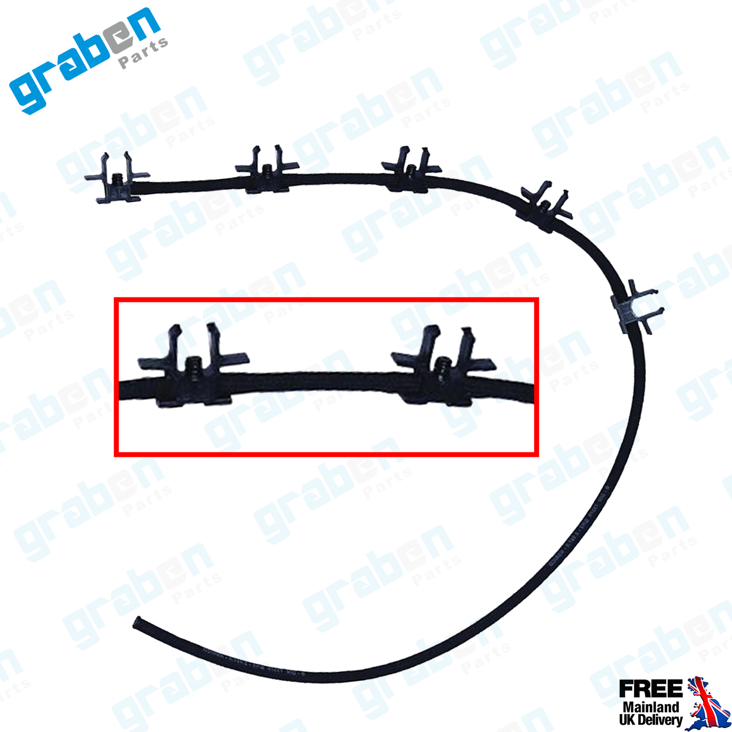 INJECTOR LEAK-OFF RETURN PIPE FOR MERCEDES SPRINTER A6020704732