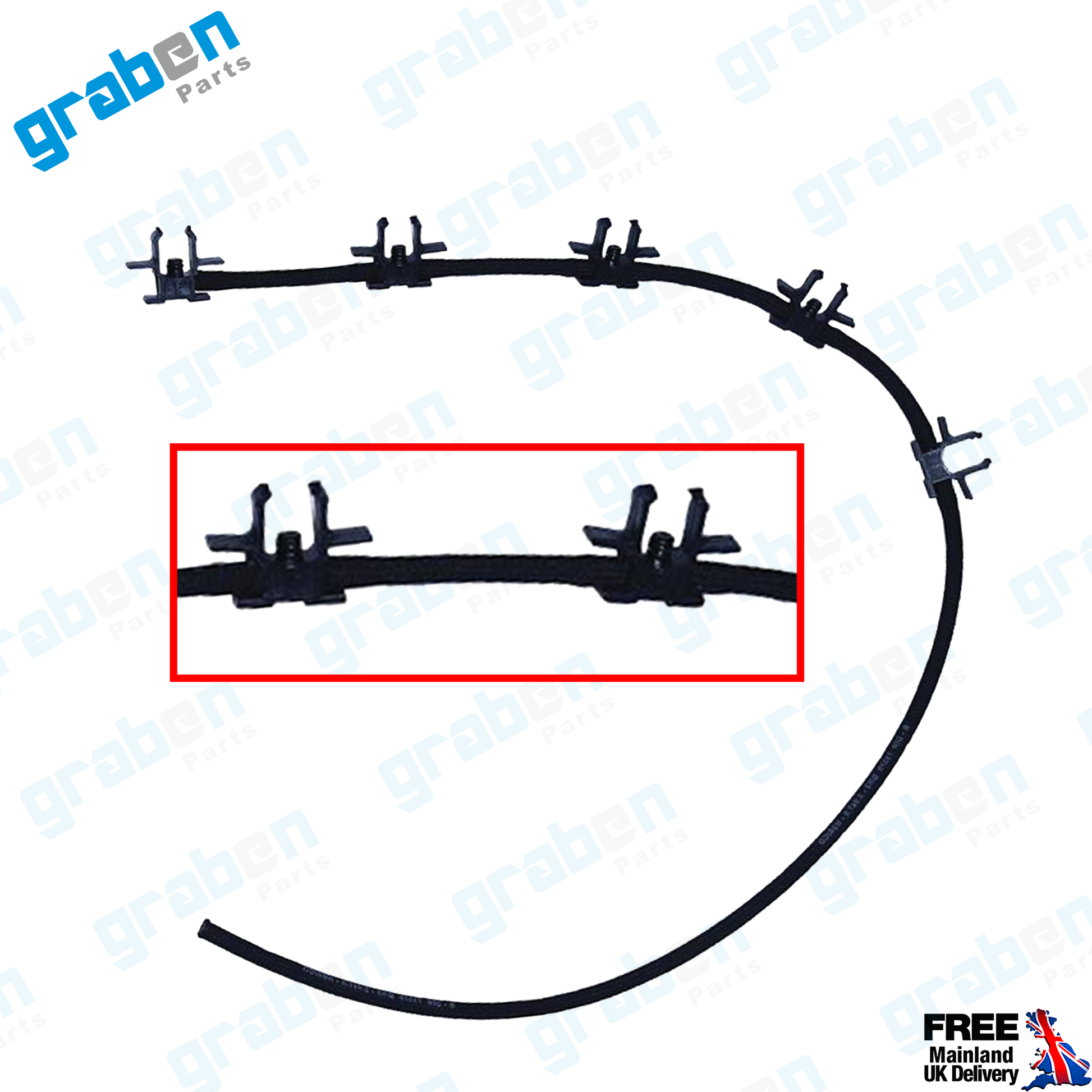 INJECTOR LEAK-OFF RETURN PIPE FOR MERCEDES SPRINTER A6020704732
