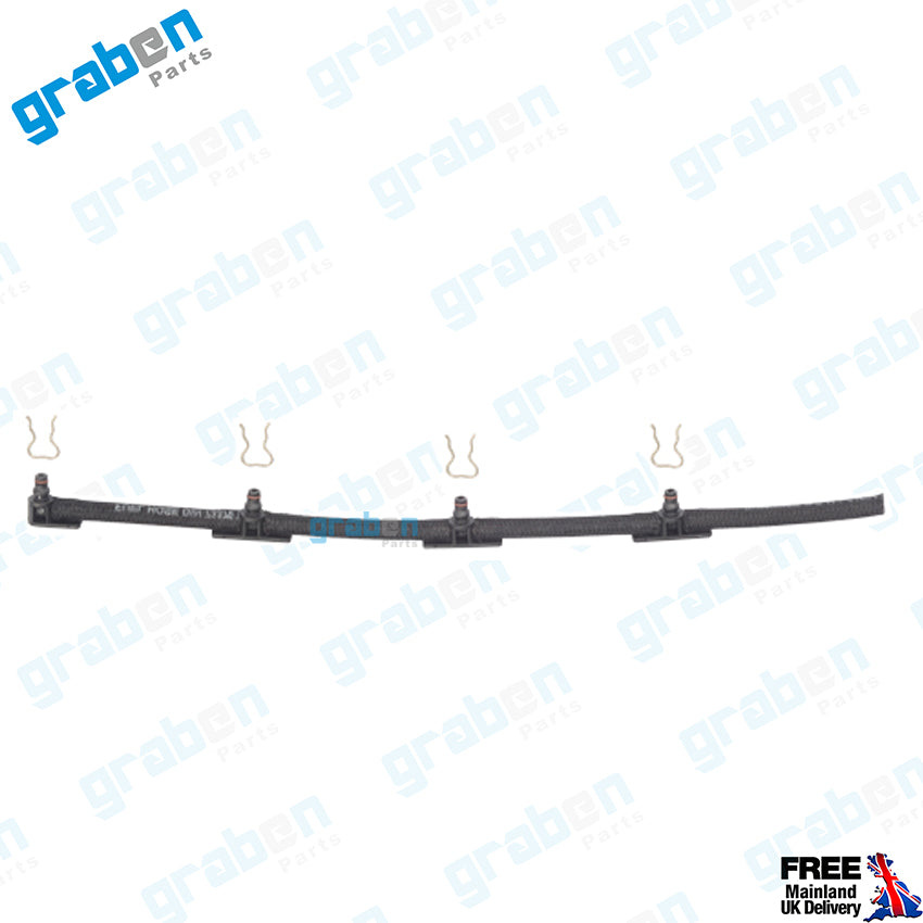 INJECTOR LEAK-OFF RETURN PIPE FOR VAUXHALL OPEL FIAT PEUGEOT 1.3 CDTi 55245385 55187666 9S519C993BA 93184177 5817304 817032 55251773