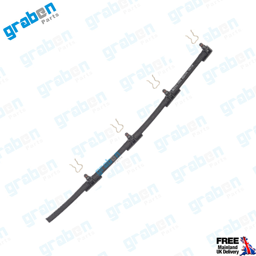 INJECTOR LEAK-OFF RETURN PIPE FOR VAUXHALL OPEL FIAT PEUGEOT 1.3 CDTi 55245385 55187666 9S519C993BA 93184177 5817304 817032 55251773