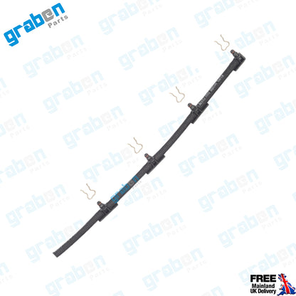 INJECTOR LEAK-OFF RETURN PIPE FOR VAUXHALL OPEL FIAT PEUGEOT 1.3 CDTi 55245385 55187666 9S519C993BA 93184177 5817304 817032 55251773