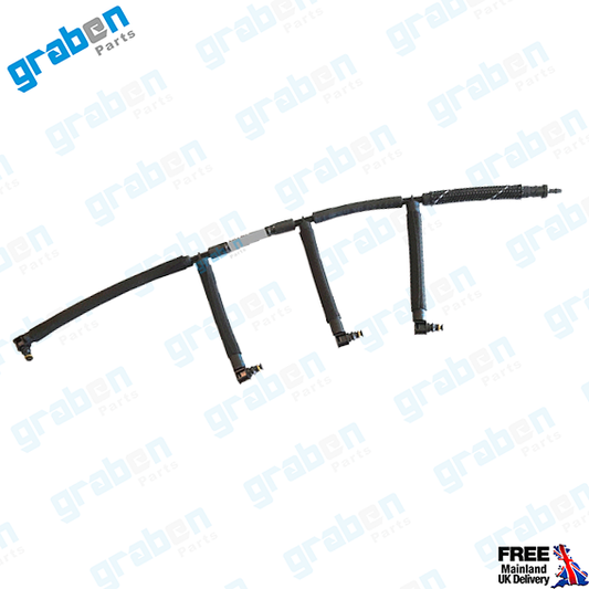 INJECTOR LEAK OFF RETURN PIPE FOR AUDI SEAT SKODA VOLKSWAGEN 1.6 TDI 03L130235AF