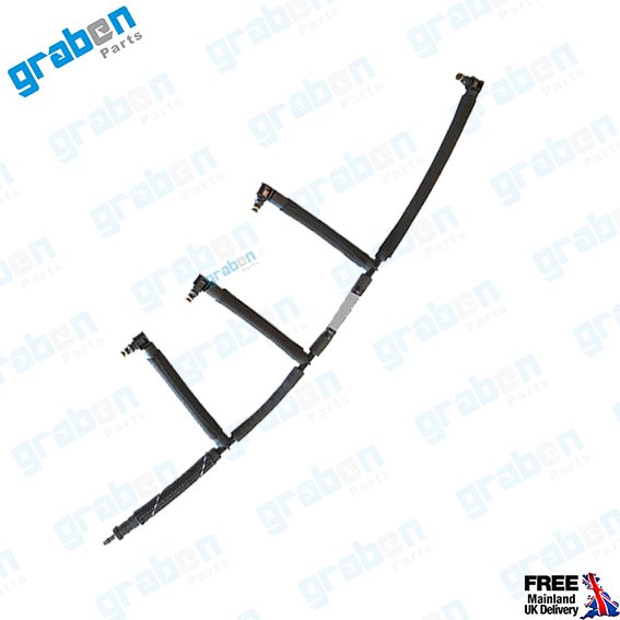 INJECTOR LEAK OFF RETURN PIPE FOR AUDI SEAT SKODA VOLKSWAGEN 1.6 TDI 03L130235AF