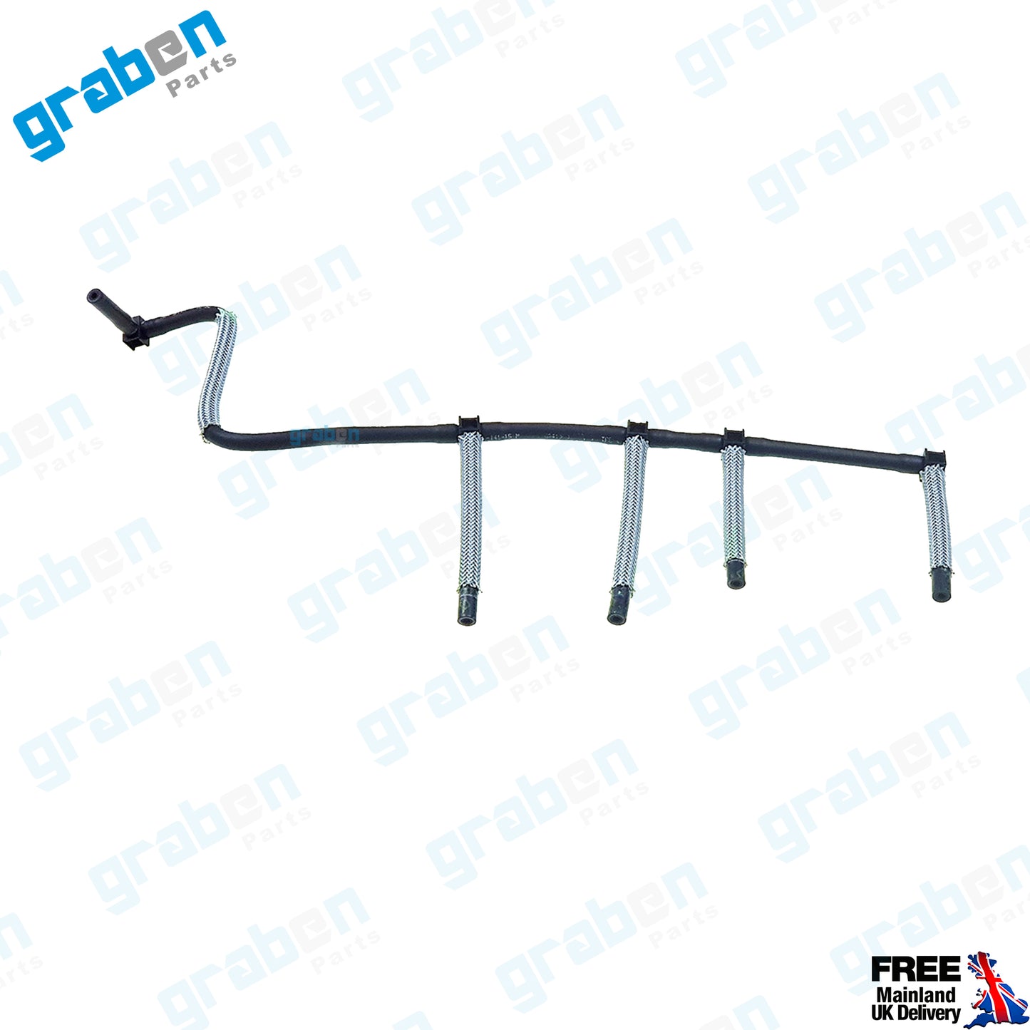 INJECTOR LEAK OFF RETURN PIPE FOR PEUGEOT 307 308 407 508 CITROEN C4 2.0 HDI 1574.L9
