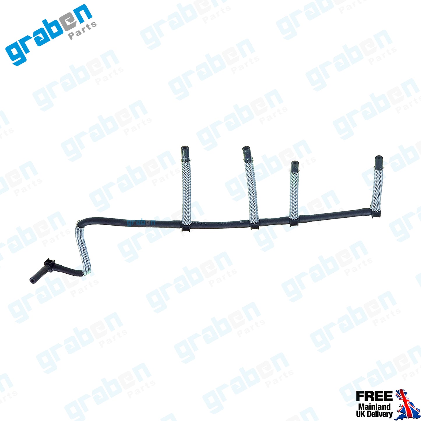 INJECTOR LEAK OFF RETURN PIPE FOR PEUGEOT 307 308 407 508 CITROEN C4 2.0 HDI 1574.L9
