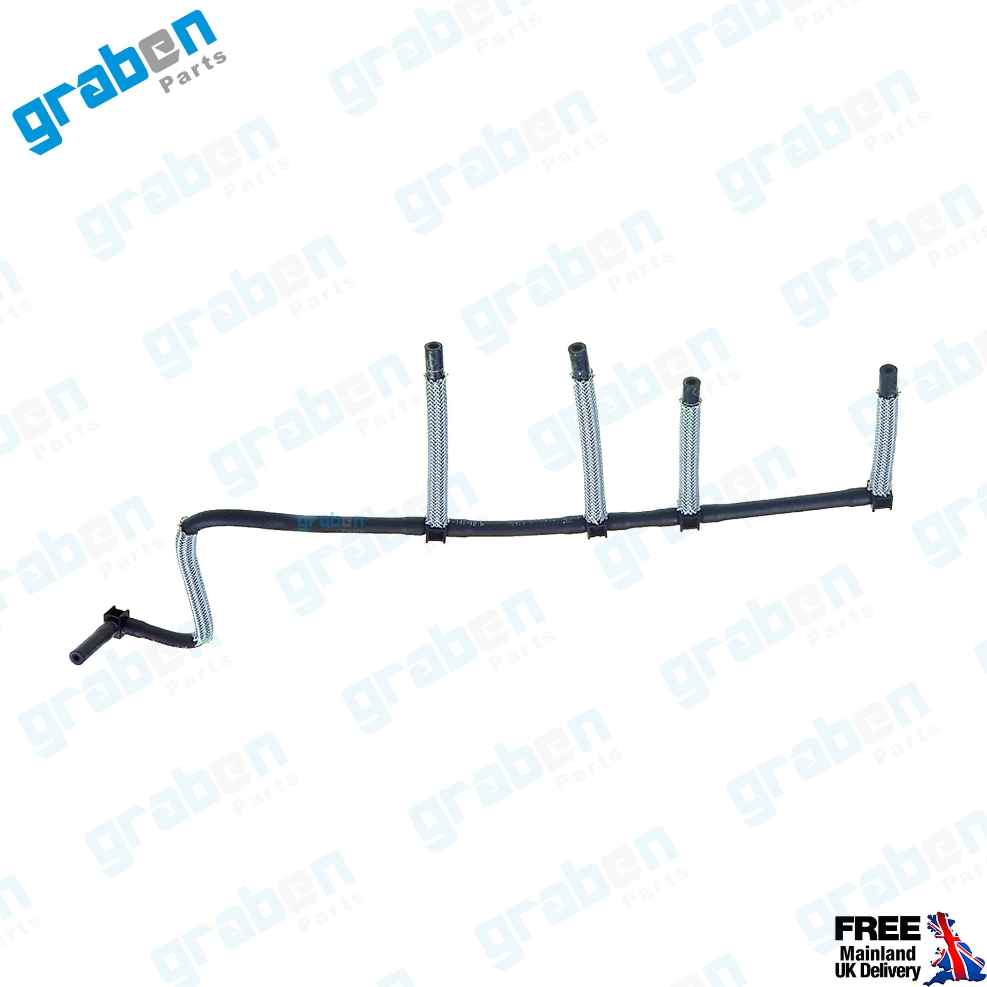 INJECTOR LEAK OFF RETURN PIPE FOR PEUGEOT 307 308 407 508 CITROEN C4 2.0 HDI 1574.L9

