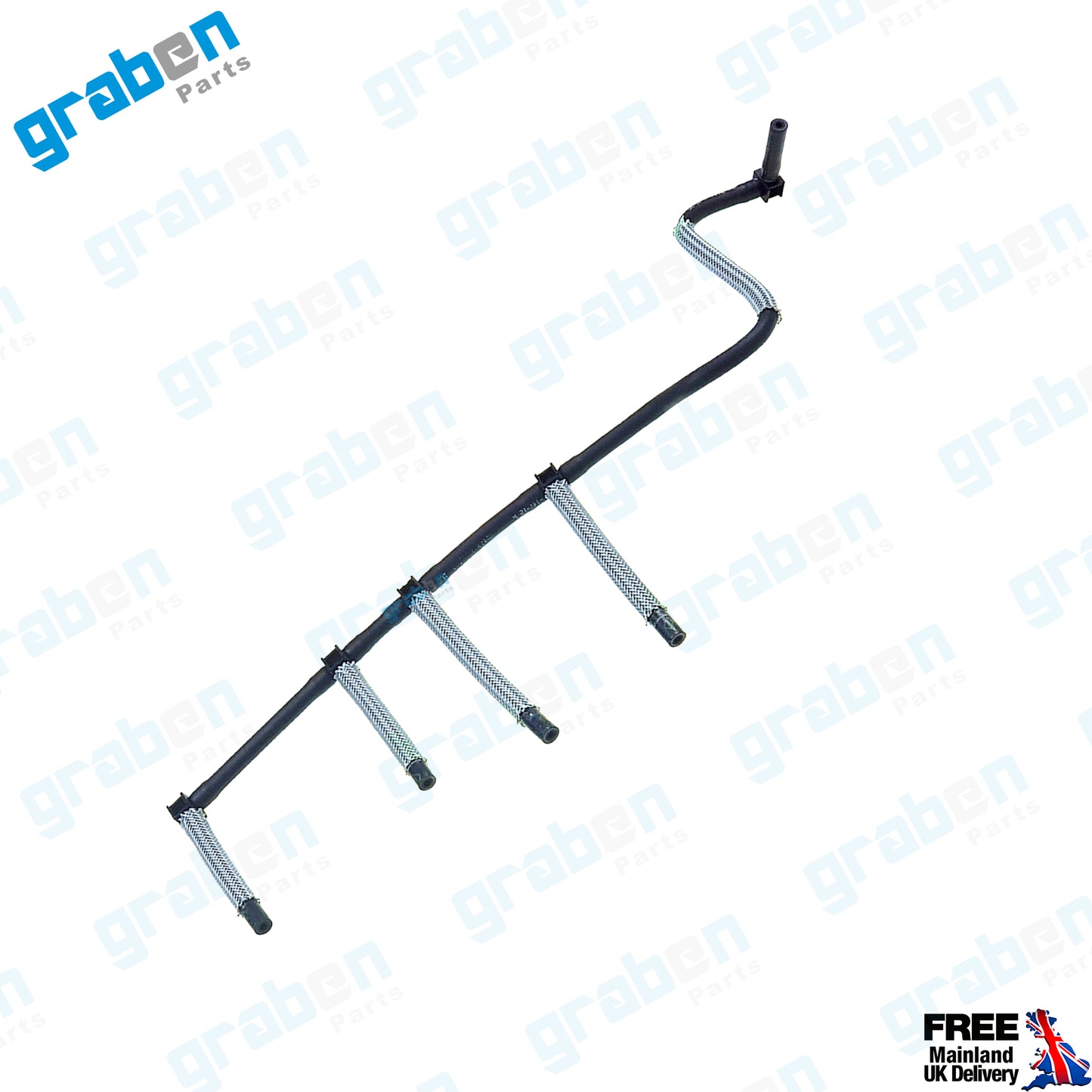 INJECTOR LEAK OFF RETURN PIPE FOR PEUGEOT 307 308 407 508 CITROEN C4 2.0 HDI 1574.L9