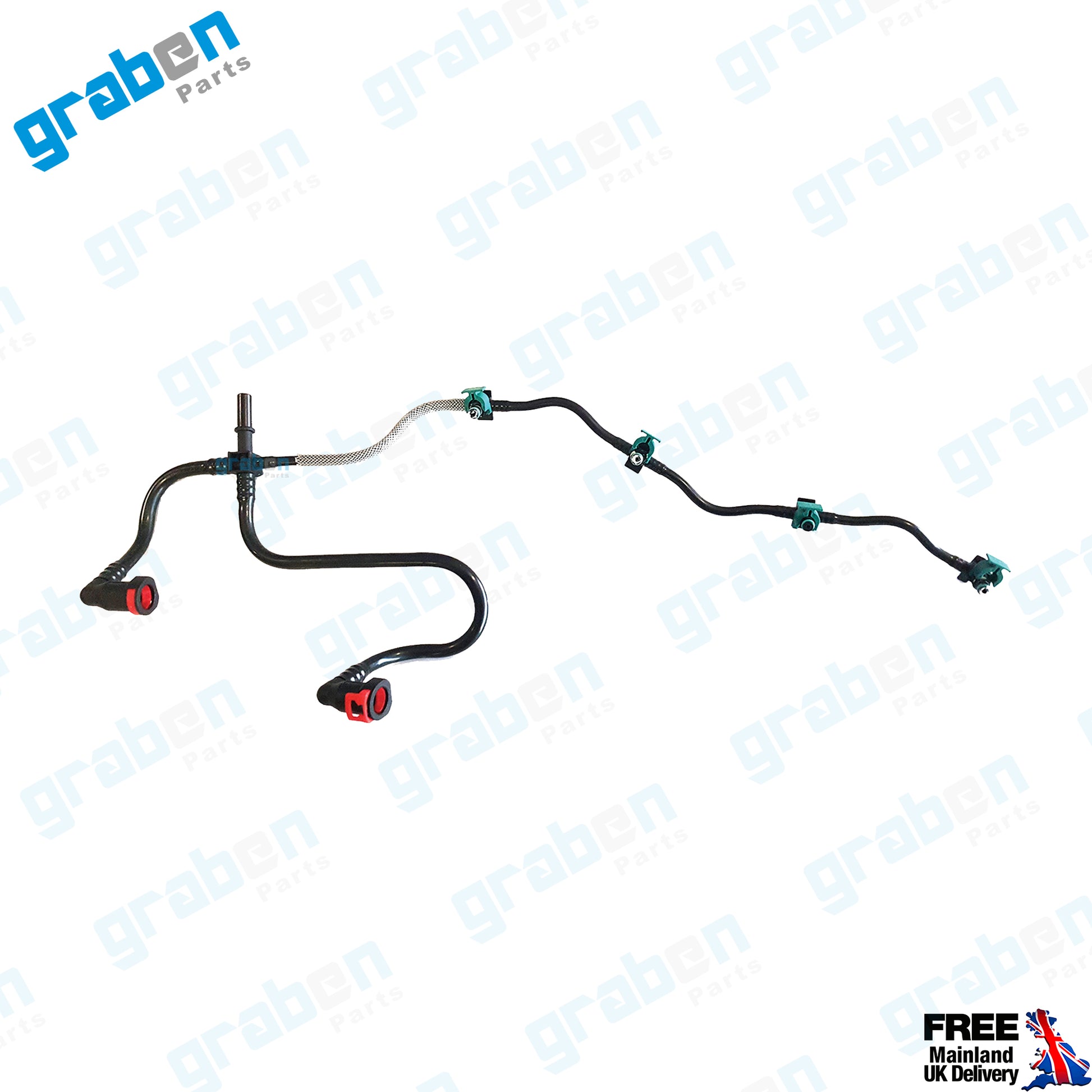 INJECTOR LEAK OFF RETURN PIPE FOR PEUGEOT BOXER III CITROEN JUMPER III 2.2 HDI 1574.L4