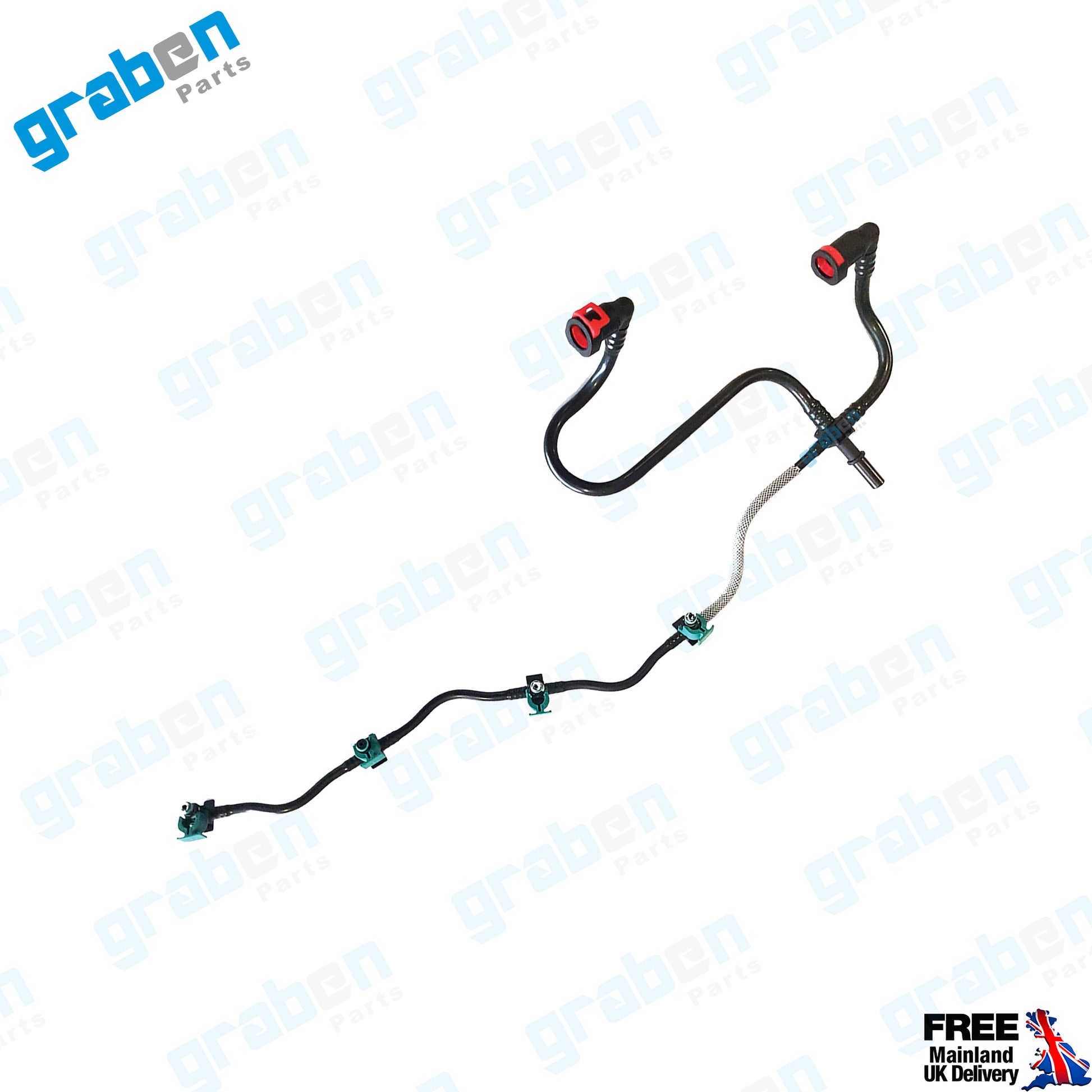 INJECTOR LEAK OFF RETURN PIPE FOR PEUGEOT BOXER III CITROEN JUMPER III 2.2 HDI 1574.L4
