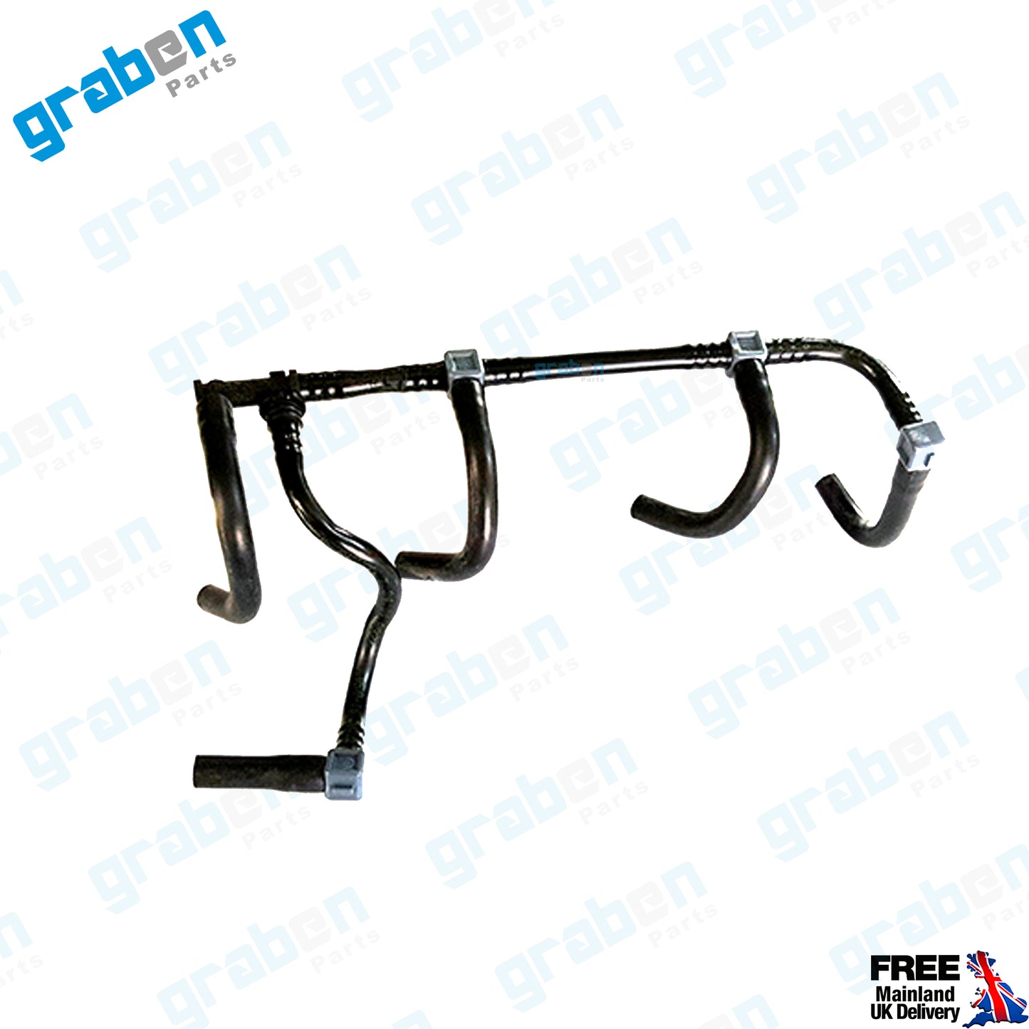 INJECTOR LEAK OFF RETURN PIPE FOR RENAULT CLIO MEGANE DACIA SANDERO 1.5 DCI 166711735R