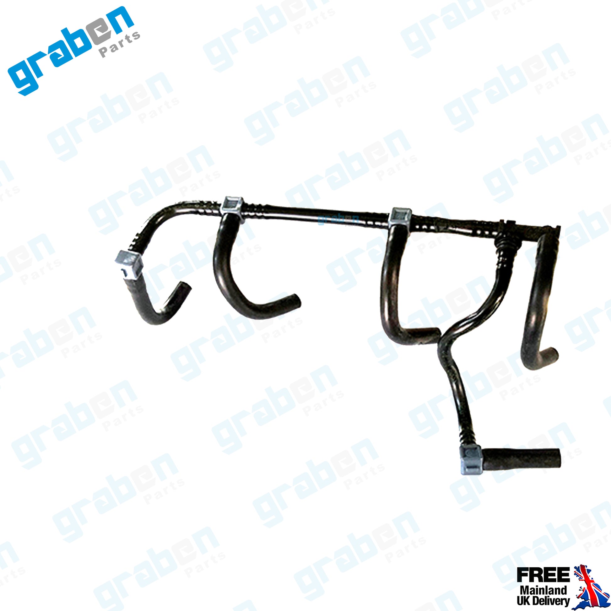 INJECTOR LEAK OFF RETURN PIPE FOR RENAULT CLIO MEGANE DACIA SANDERO 1.5 DCI 166711735R