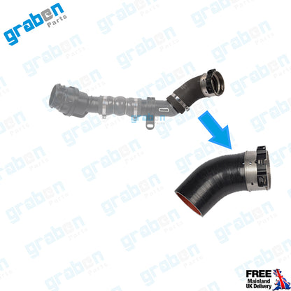 INTERCOOLER TURBO HOSE FOR RENAULT CLIO V 1.5 Blue dCi DACIA DUSTER 1.5 dCi MERCEDES BENZ A-SERIES 1.5 D 144607512R 6080900400 
