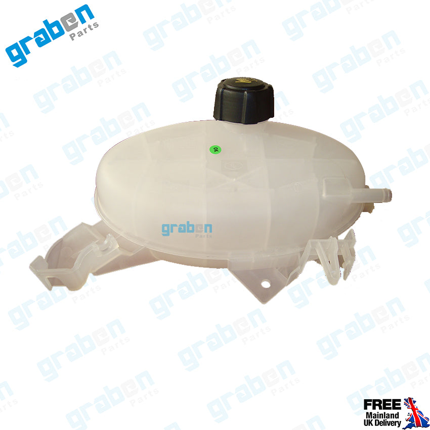 RADIATOR EXPANSION OVERFLOW TANK FOR RENAULT MASTER MK2 / OPEL VAUXHALL MOVANO MK1 / NISSAN INTERSTAR 2000+ 7701475164