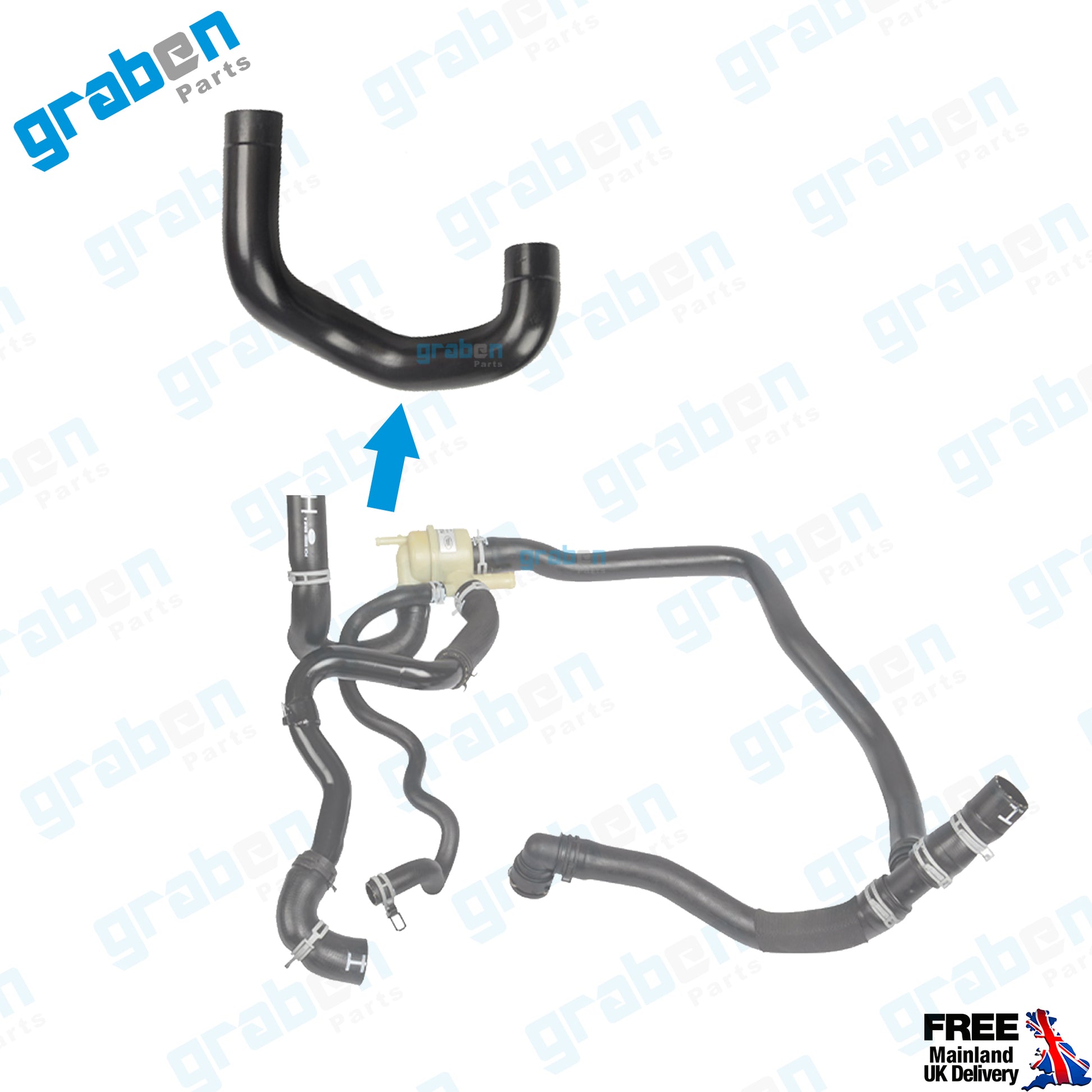 RADIATOR HOSE FOR LAND ROVER DISCOVERY RANGE ROVER SPORT PEL500310 PCH500981
5H228B514AB