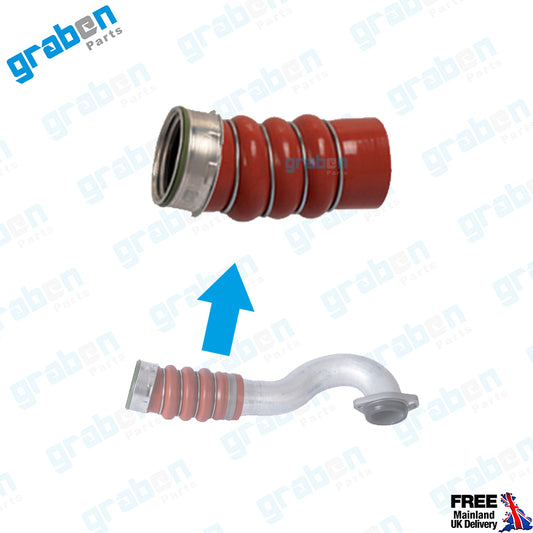 SILICONE INTERCOOLER TURBO HOSE FOR BMW X5 / X6 3.0 D 11617823961 11617796291