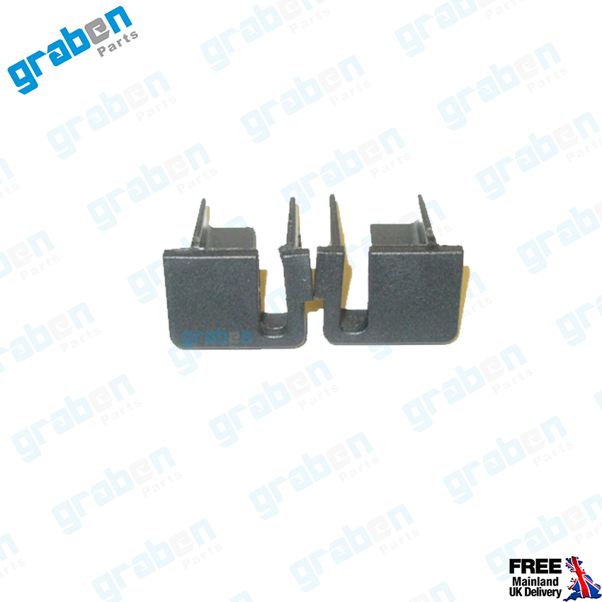 SLIDING DOOR WINDOW HOLDER FOR COMPRESSION SPRING SET OF 2 FOR FORD TRANSPORTER T5 7H0847790 7H0847789
