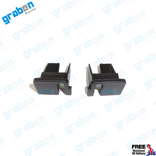 SLIDING DOOR WINDOW HOLDER FOR COMPRESSION SPRING SET OF 2 FOR FORD TRANSPORTER T5 7H0847790 7H0847789