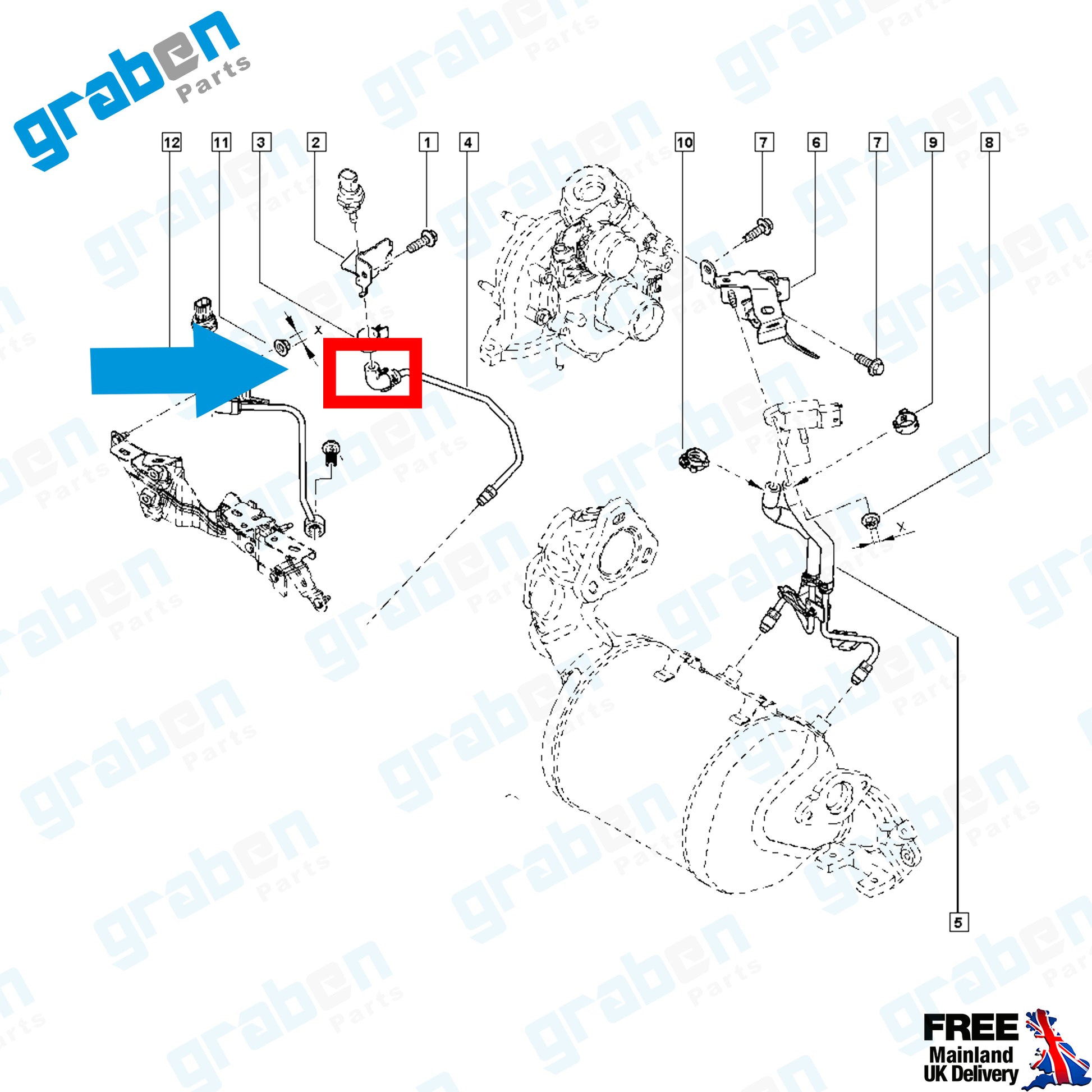 223214784R
223213730R
6261400200
4423101
GM 95517912
TEMPERATURE SENSOR HOSE FOR RENAULT TRAFIC III / MERCEDES VITO / VAUXHALL VIVARO B 1.6 CDI 