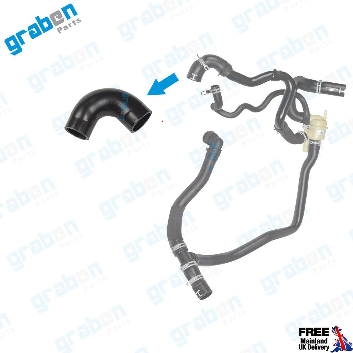 THERMOSTAT HOSE FOR LAND ROVER DISCOVERY III - IV RANGE ROVER SPORT I PEL500310 5H228B514AB