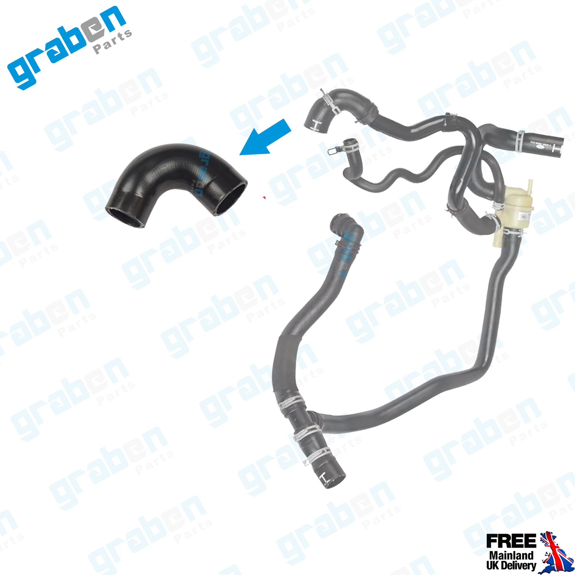 THERMOSTAT HOSE FOR LAND ROVER DISCOVERY III - IV RANGE ROVER SPORT I PEL500310 5H228B514AB