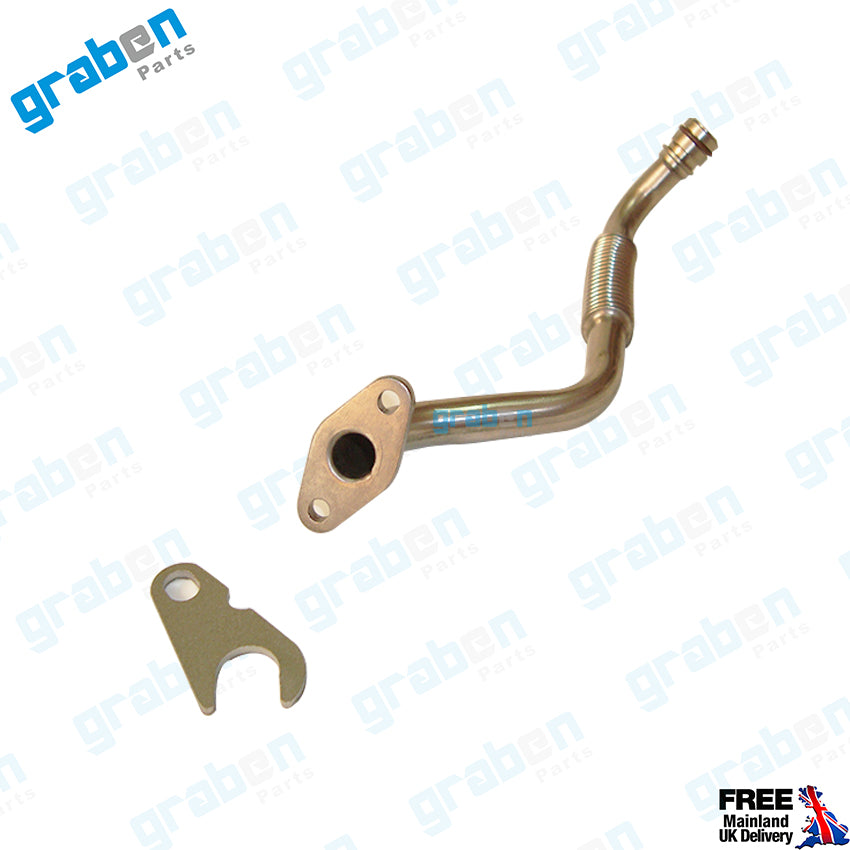TURBOCHARGER OIL FEED & RETURN PIPE FOR FORD TRANSIT V184 1C1O6K677AB 1352010