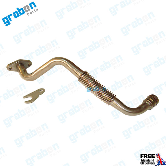 TURBOCHARGER OIL FEED & RETURN PIPE FOR FORD TRANSIT V184 1C1O6K677AB 1352010