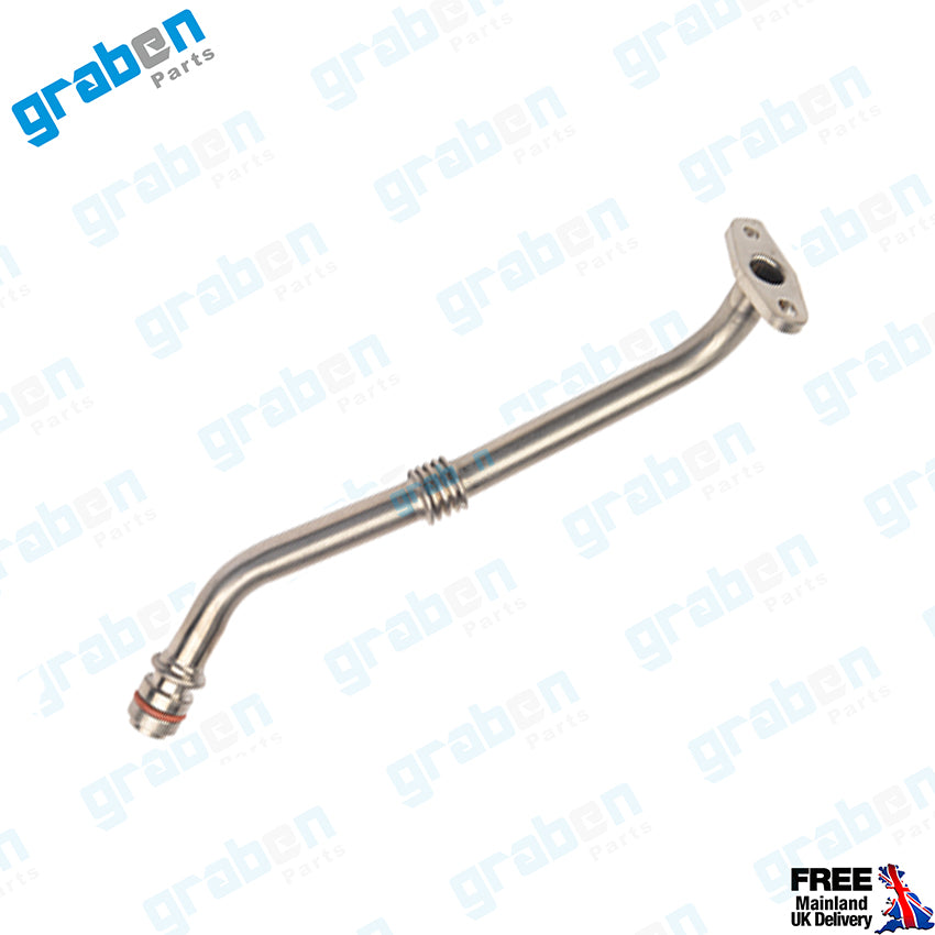 TURBOCHARGER OIL RETURN PIPE FOR DACIA DUSTER RENAULT CLIO IV NISSAN QASHQAI 1.5 dCi 8200714637 8200270083 1519200Q0J